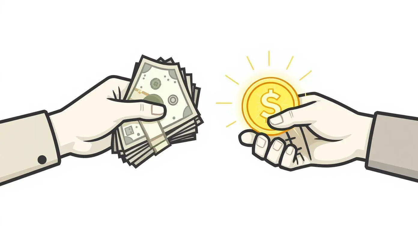 buy crypto with fiat tutorial